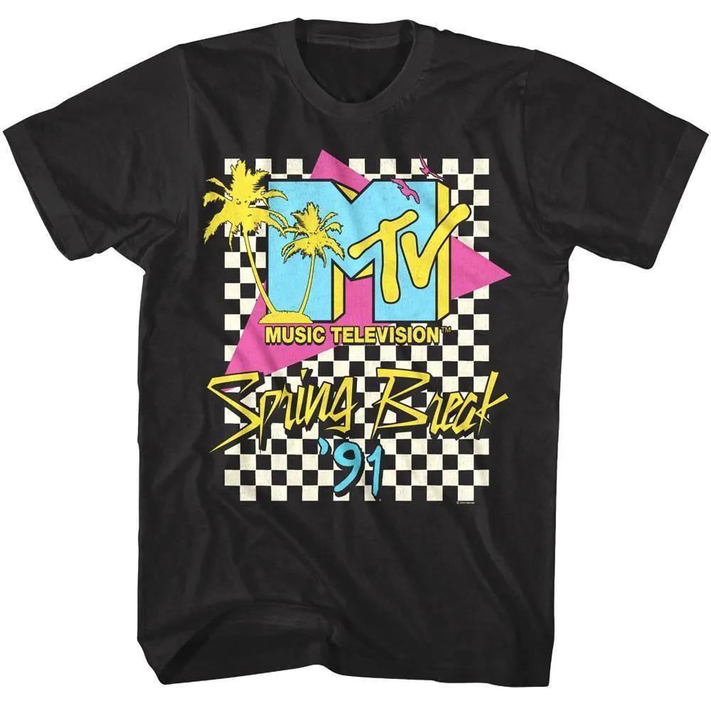 Mtv Spring Break Checkered Past 91 Unisex T Shirt
